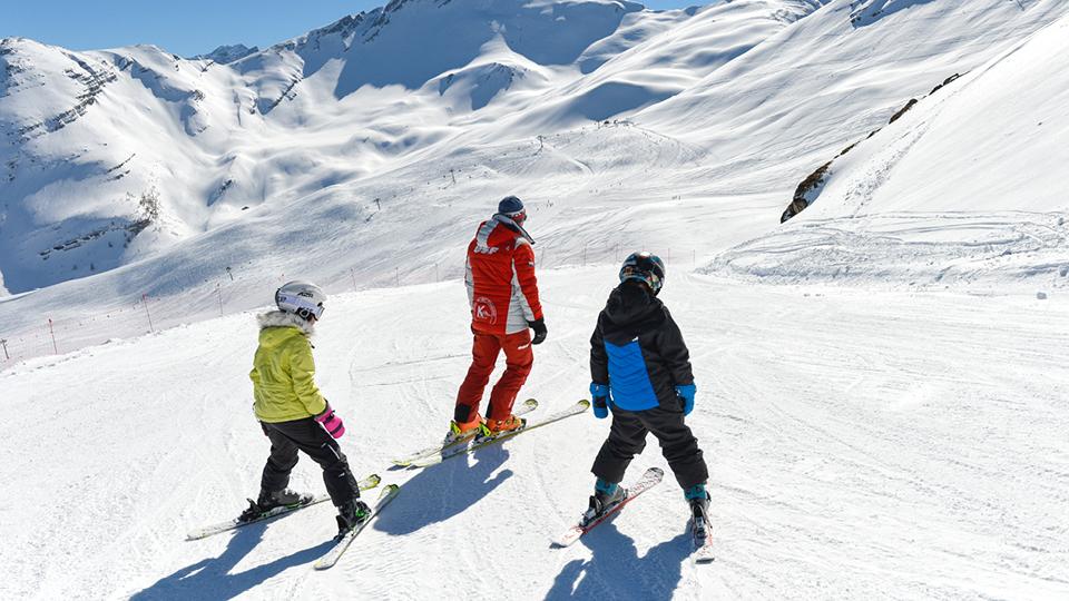 Première initiation au ski pour les moins de 6 ans