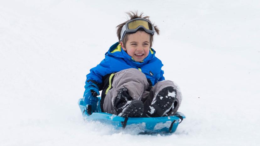 Luge enfant