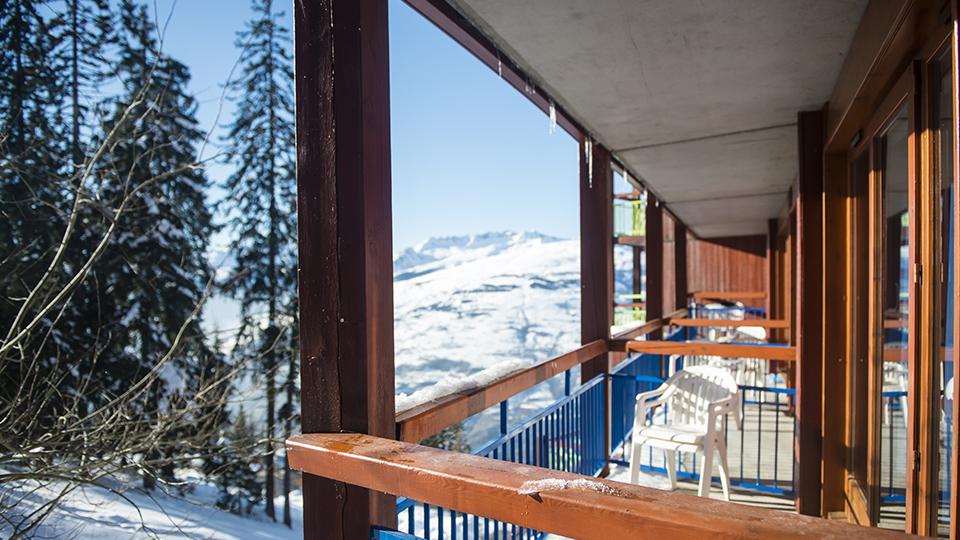 Arc hiver chambre avec balcon