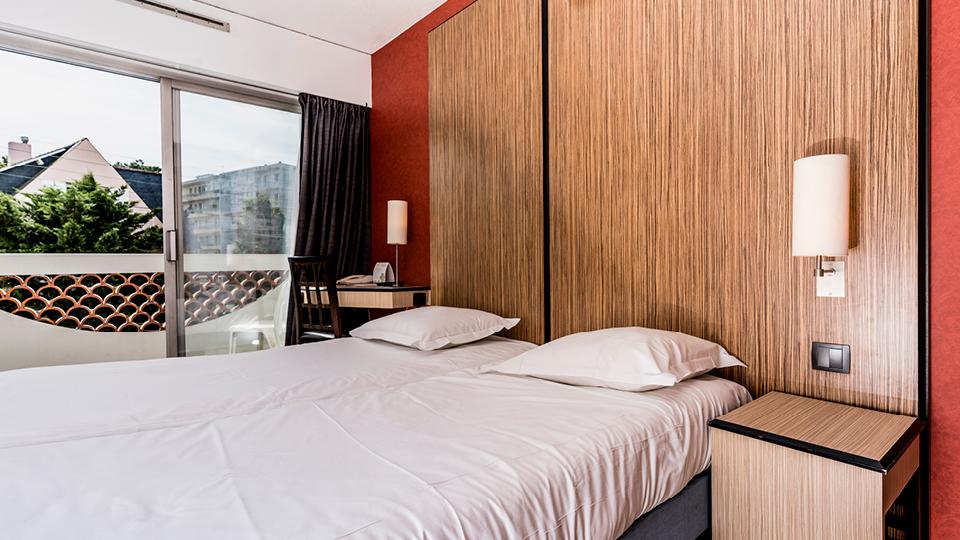 Chambre moderne pour vos vacances sur la côte atlantique