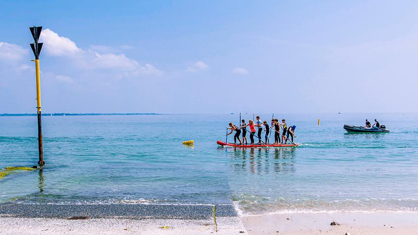 activité nautique : paddle
