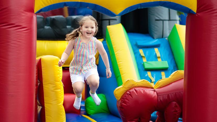 Sortie au fun park jeux gonflables
