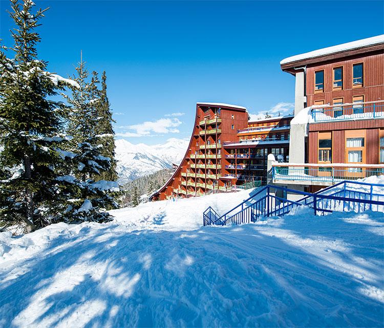 Le Village Club du Soleil Arc 1800 sous la neige