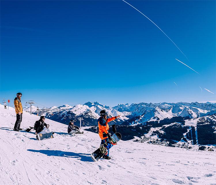 Domaine skiable des portes du Soleil