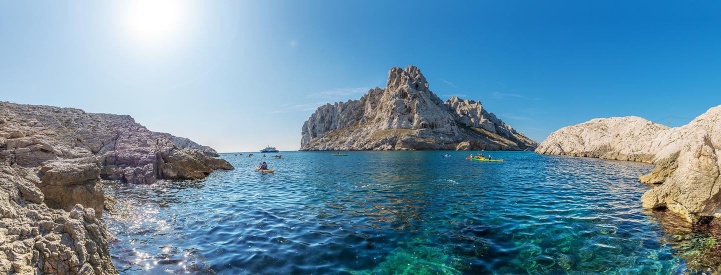 Découvrez les calanques de marseille