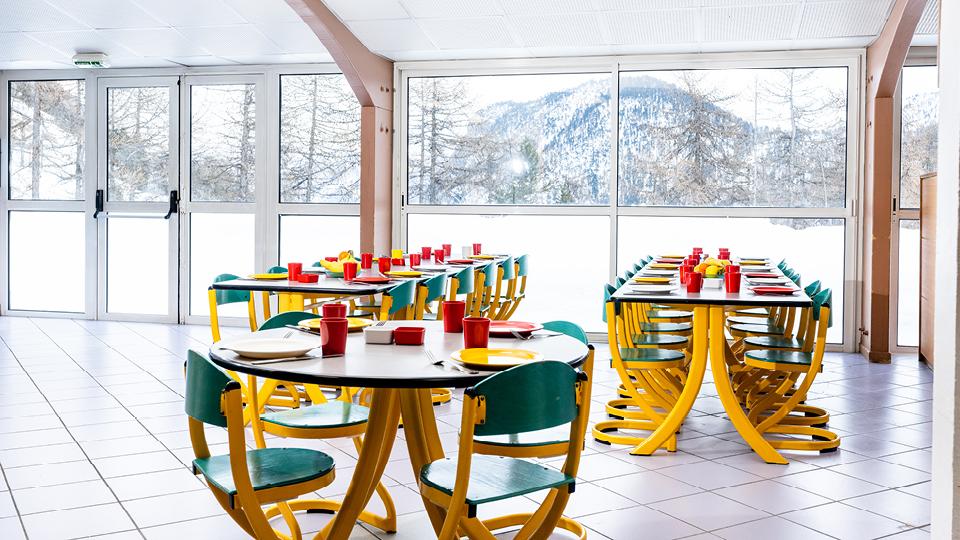 Restaurant pour les enfants avec cuisine adaptée