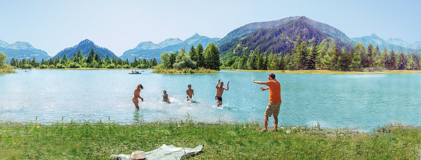 Vacances près d'un lac