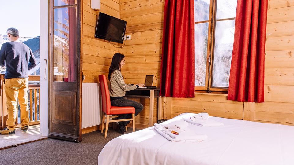 Club de vacances morzine avec balcon