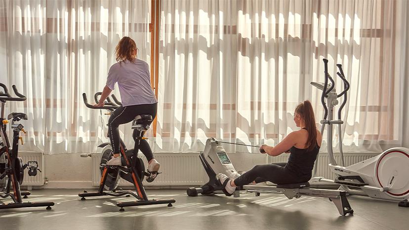 club vacances avec salle de fitness