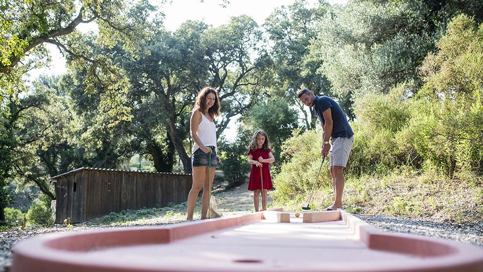 parcours mini golf club du Reverdi