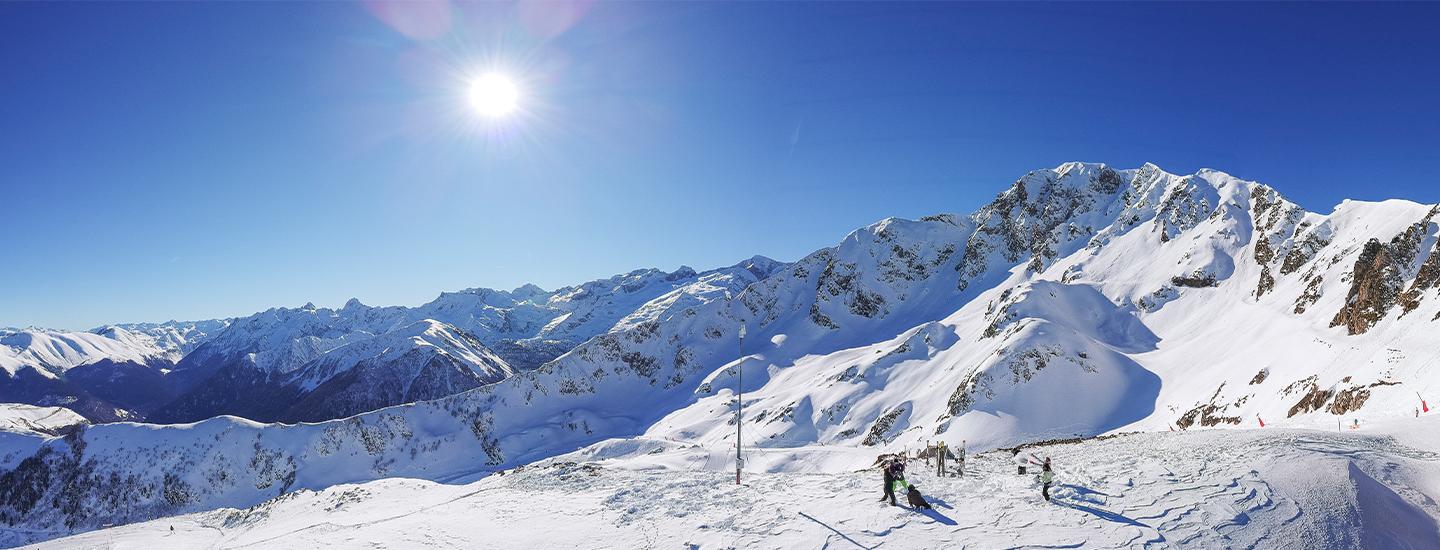 Skier dans les Pyrénées
