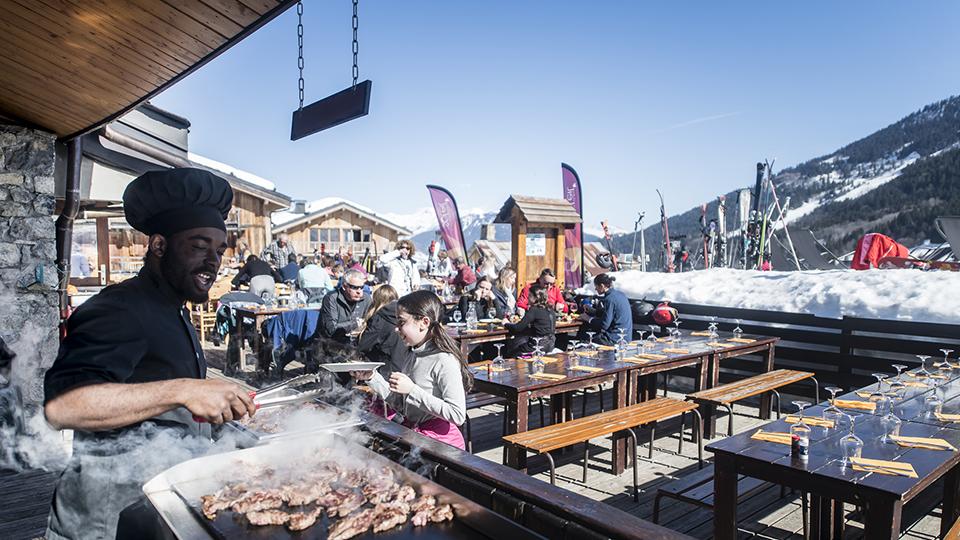 Barbecue terrasse Villages Clubs du Soleil Valmorel