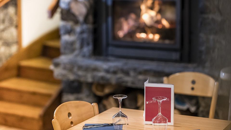 Restaurant avec cheminée Villages Clubs du Soleil Valmorel