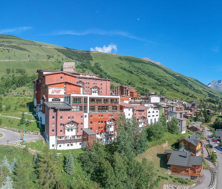 Station des 2 Alpes en été