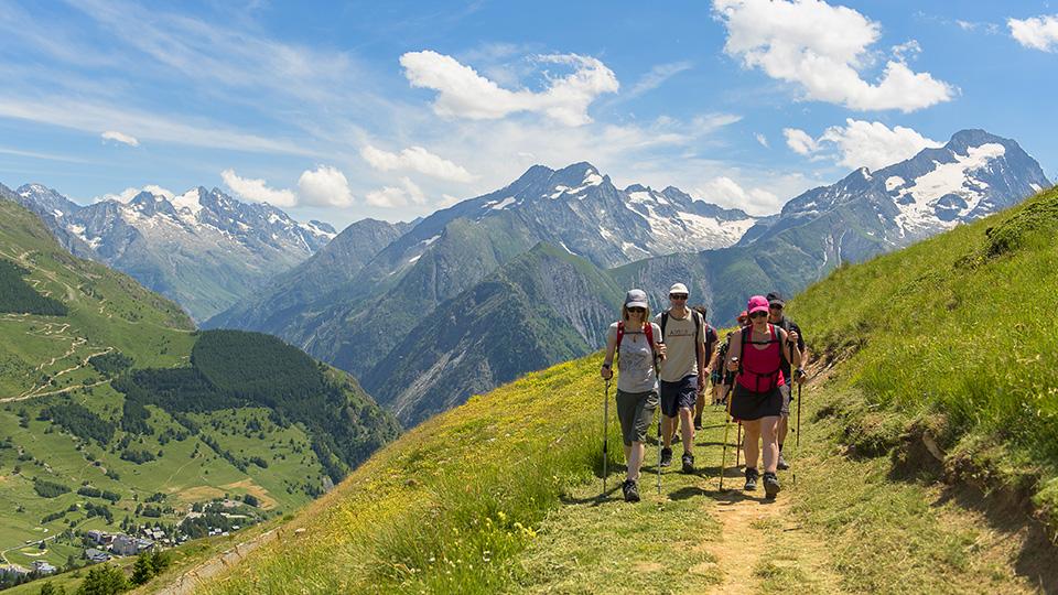 Randonnée en groupes