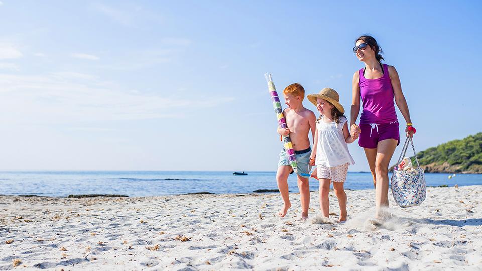 vacances mer en famille