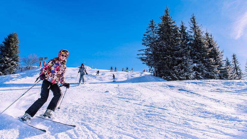 Skier sur les portes du soleil
