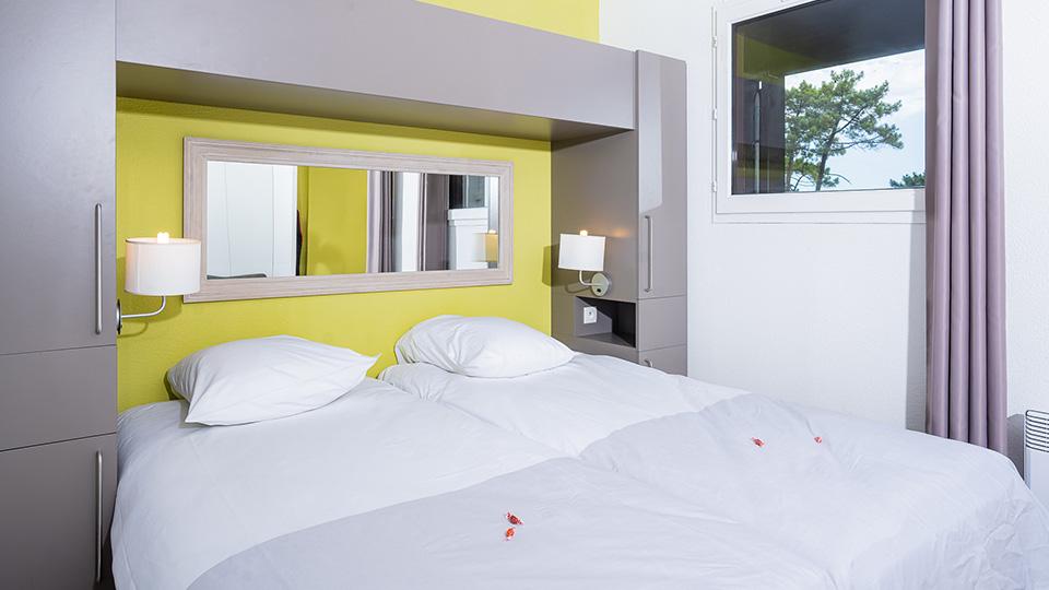 Chambre - Village Club de Soustons dans les Landes
