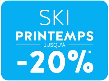 vacance au ski au printemps 
