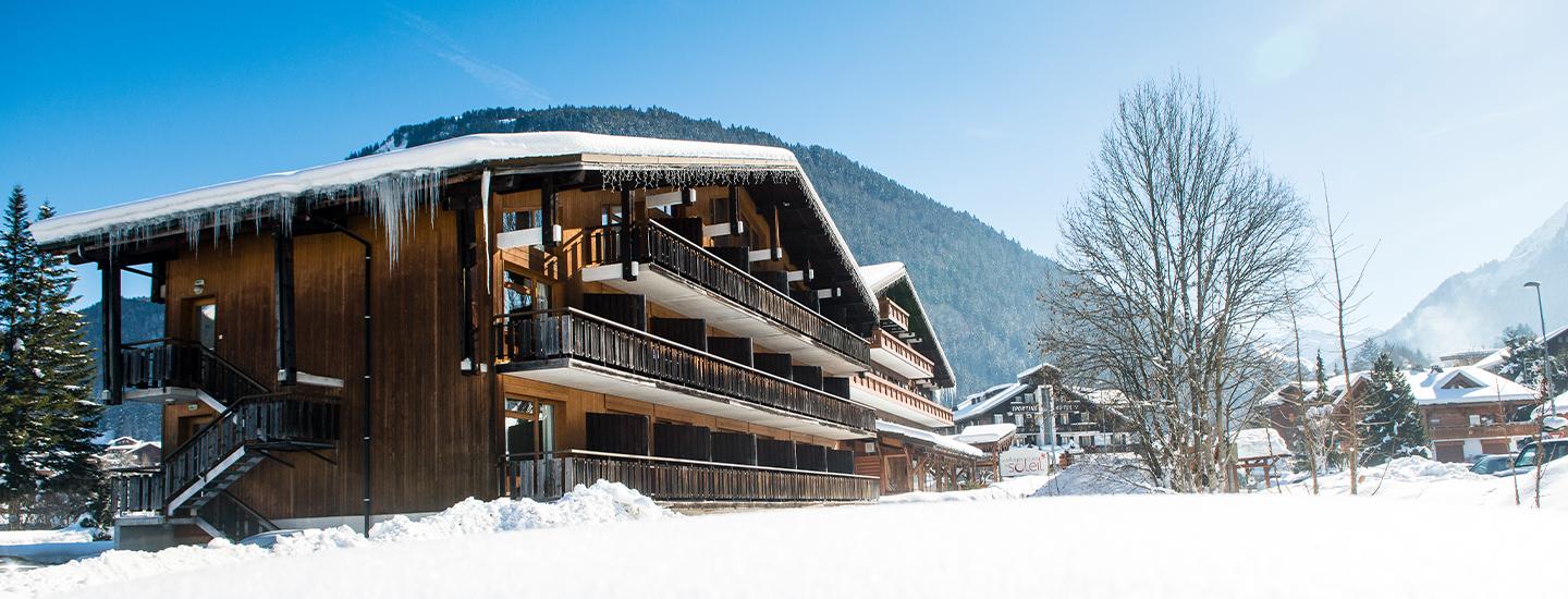 Village club savoyard pour des vacances au ski