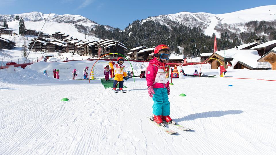 Vos enfants font leurs premiers pas en ski