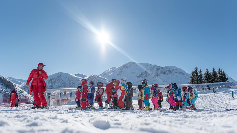 Ski pour les enfants à Orcières Merlette