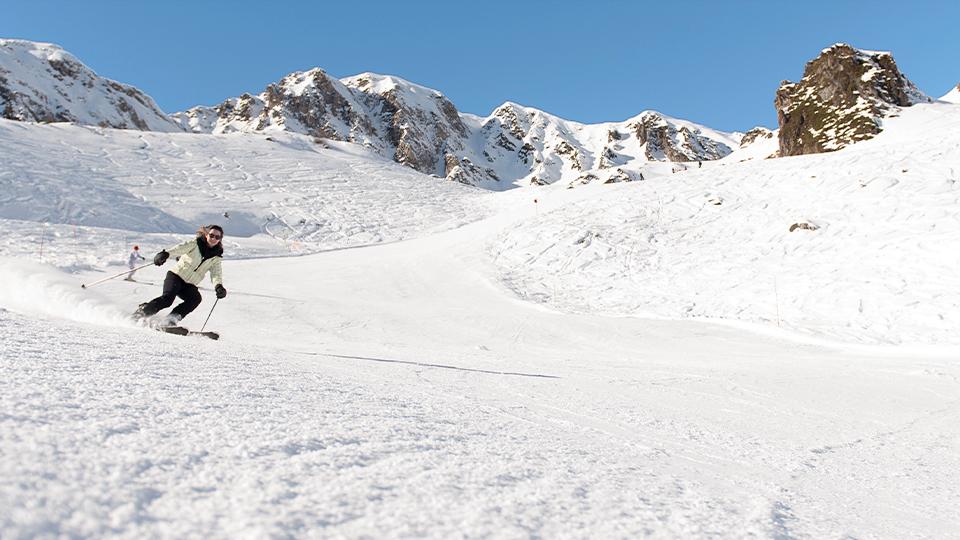 Skier dans les Pyrénées