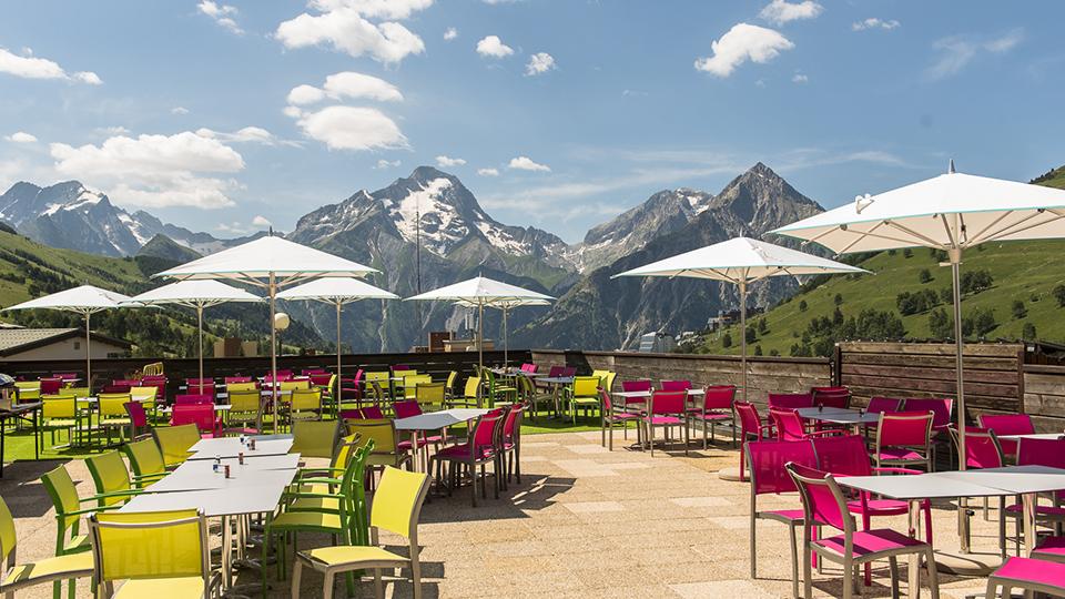 Village Club 2 Alpes avec terrasse panoramique