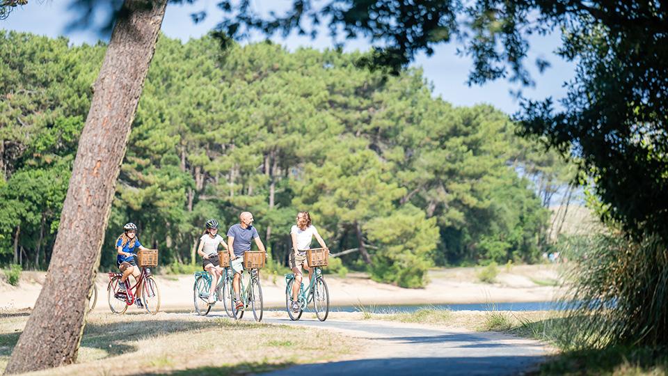 Vacances dans les Landes le paradis des vélos - Villages Clubs du Soleil