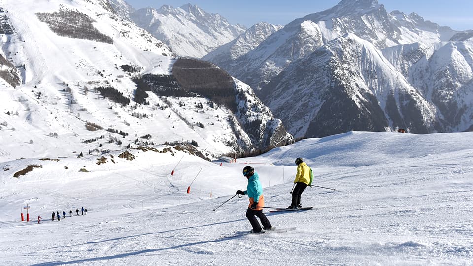 Plan des pistes Les 2 Alpes - Secteurs et pistes de ski Plan des pistes Les 2 Alpes - Secteurs et pistes de ski